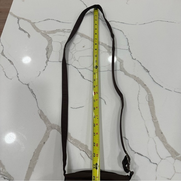 Travelon Anti-Theft Classic Crossbody Bag - Brown with LED Light - Picture 15 of 16